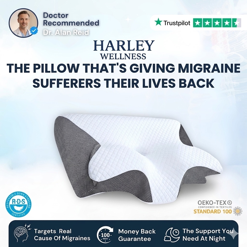 Harley Wellness Migraine Pillow